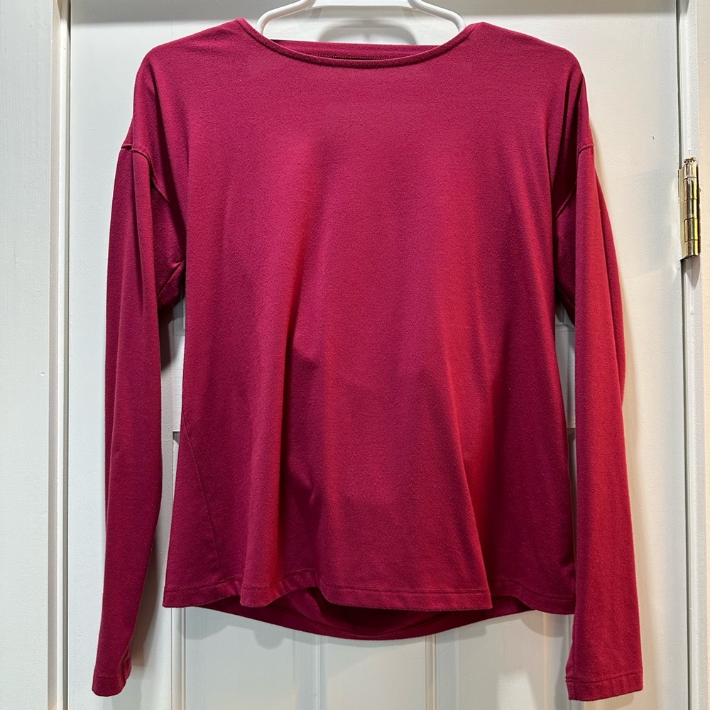 Backless Long Sleeve Tee